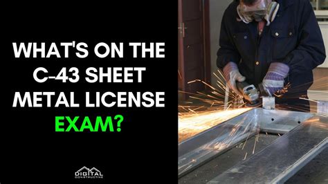 sheet metal license test|sheet metal license renewal.